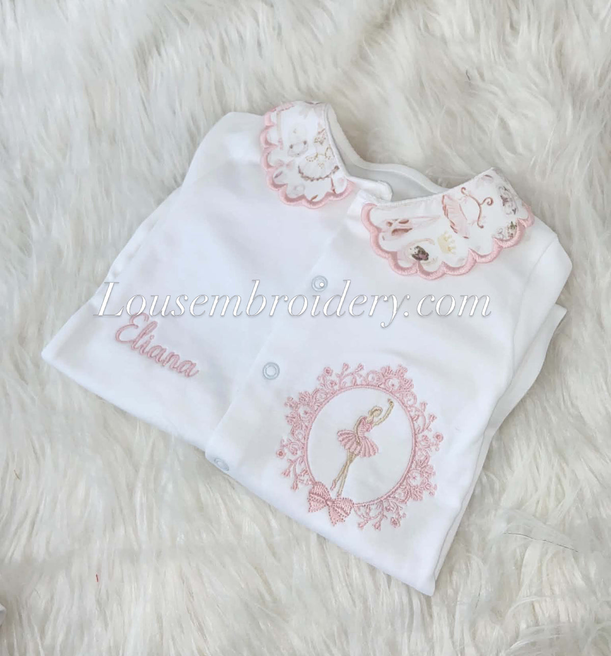 Ballerina babygrow