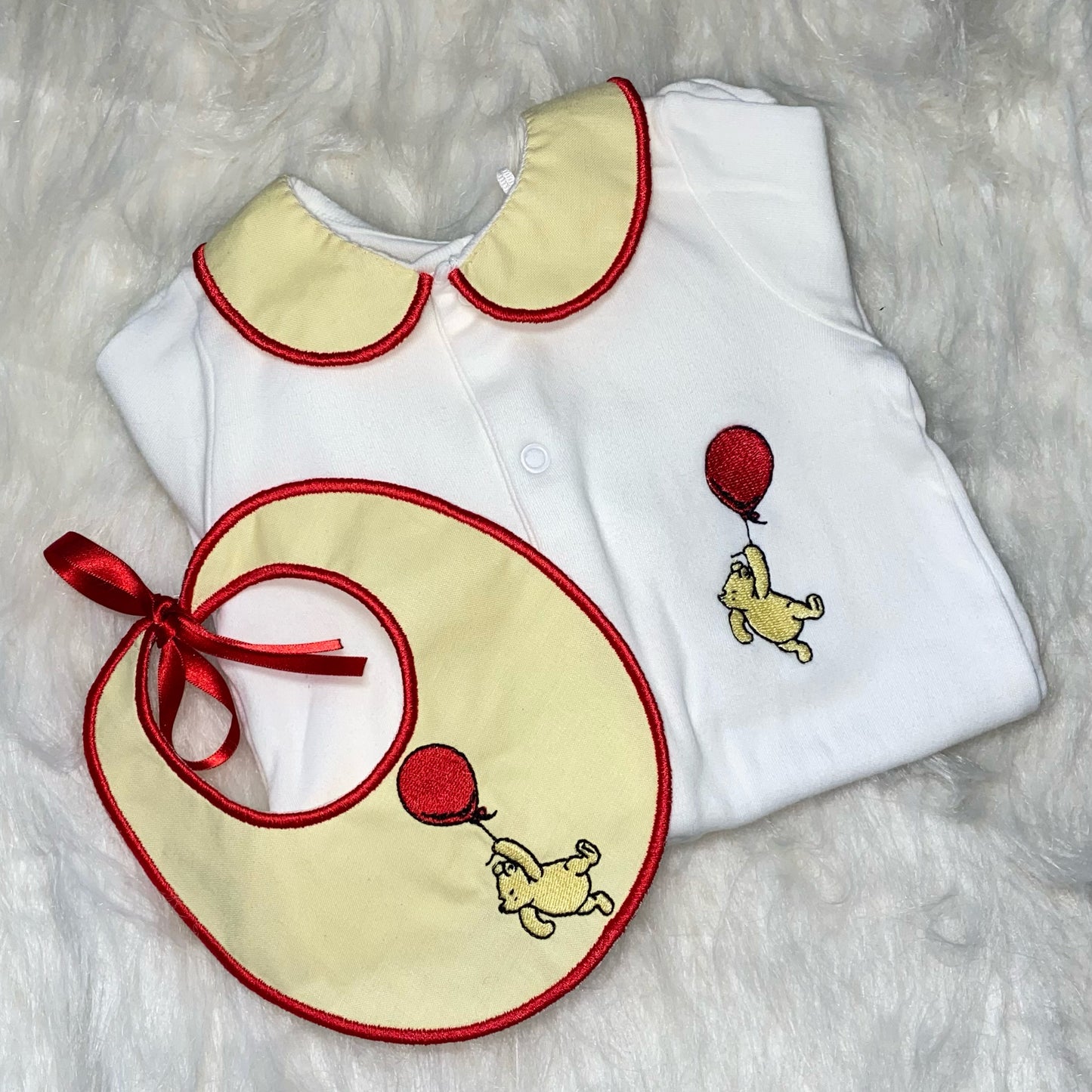 Boys Pooh set (leave name in order notes)