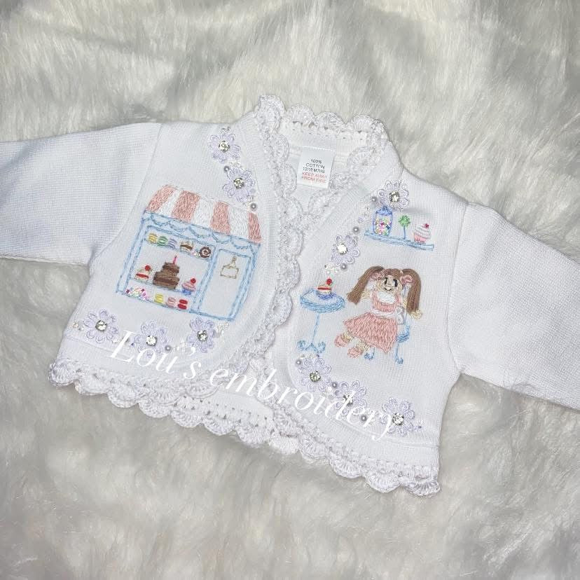 Dolly and cakes cardigan