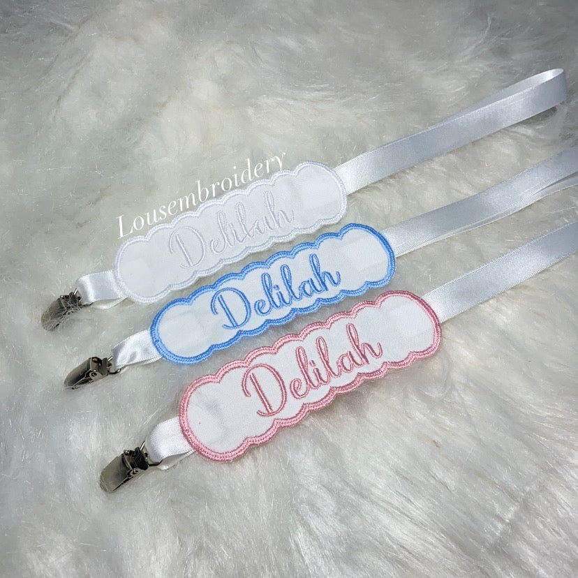 Dummy clip with name