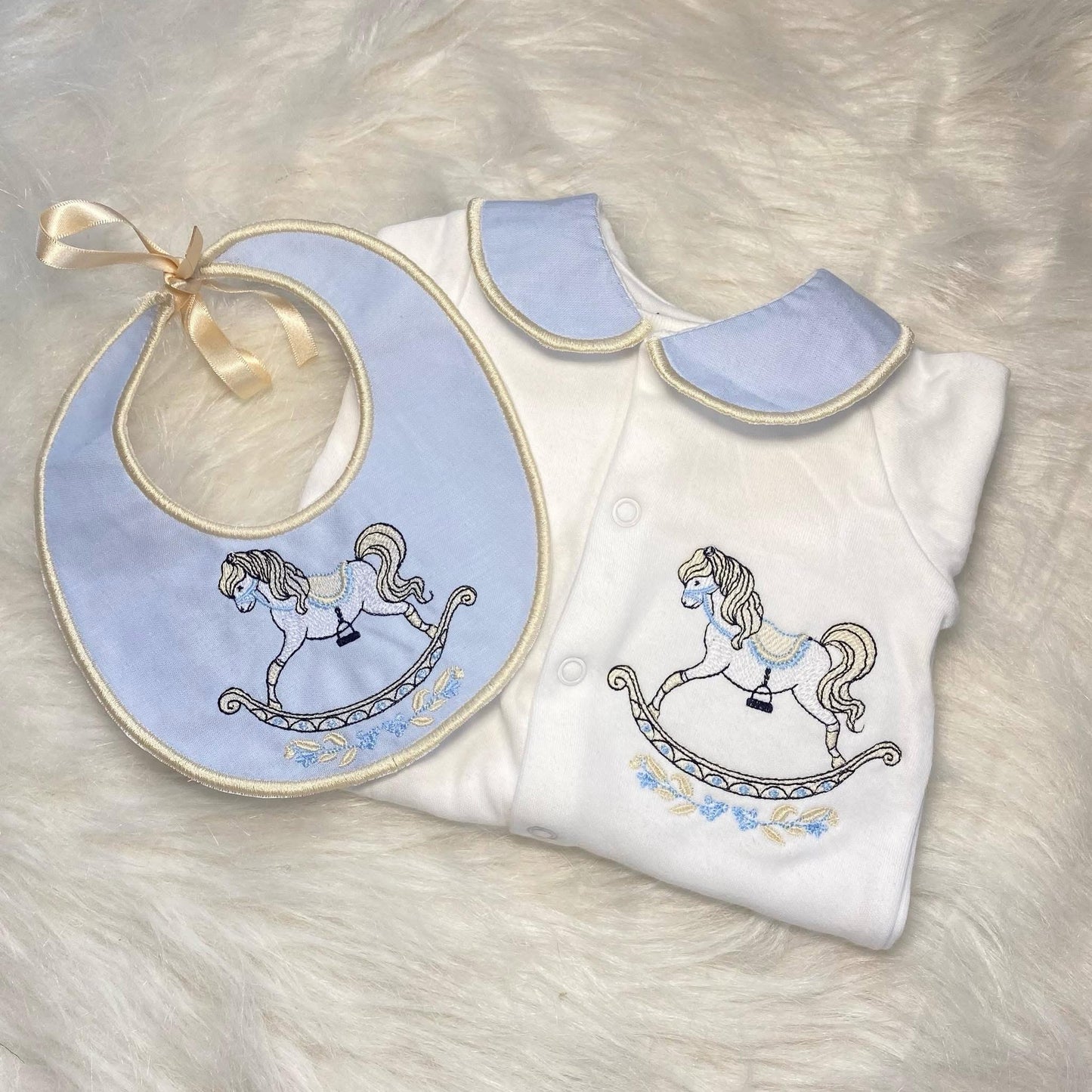 Rocking horse sleepsuit ( JUST THE SLEEPSUIT)