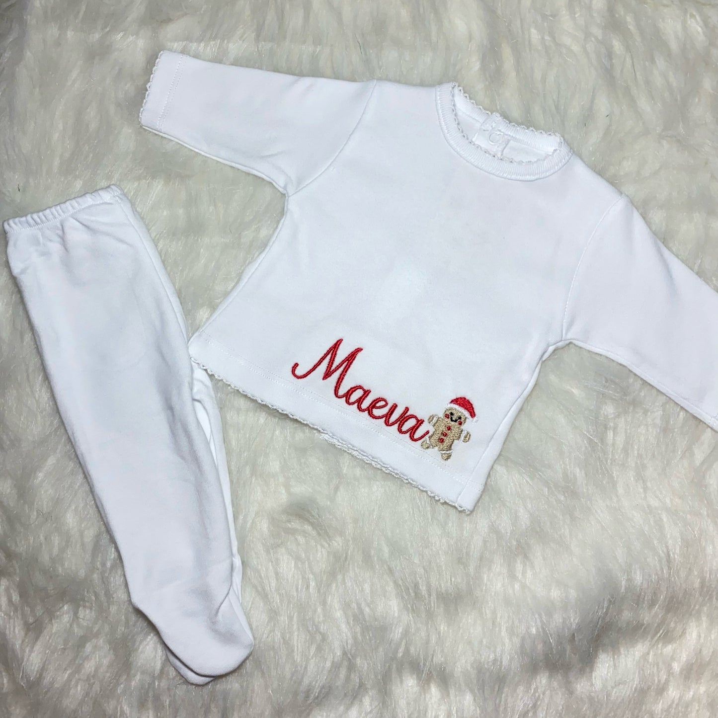 Ginger bread name set ( leave name in order notes)