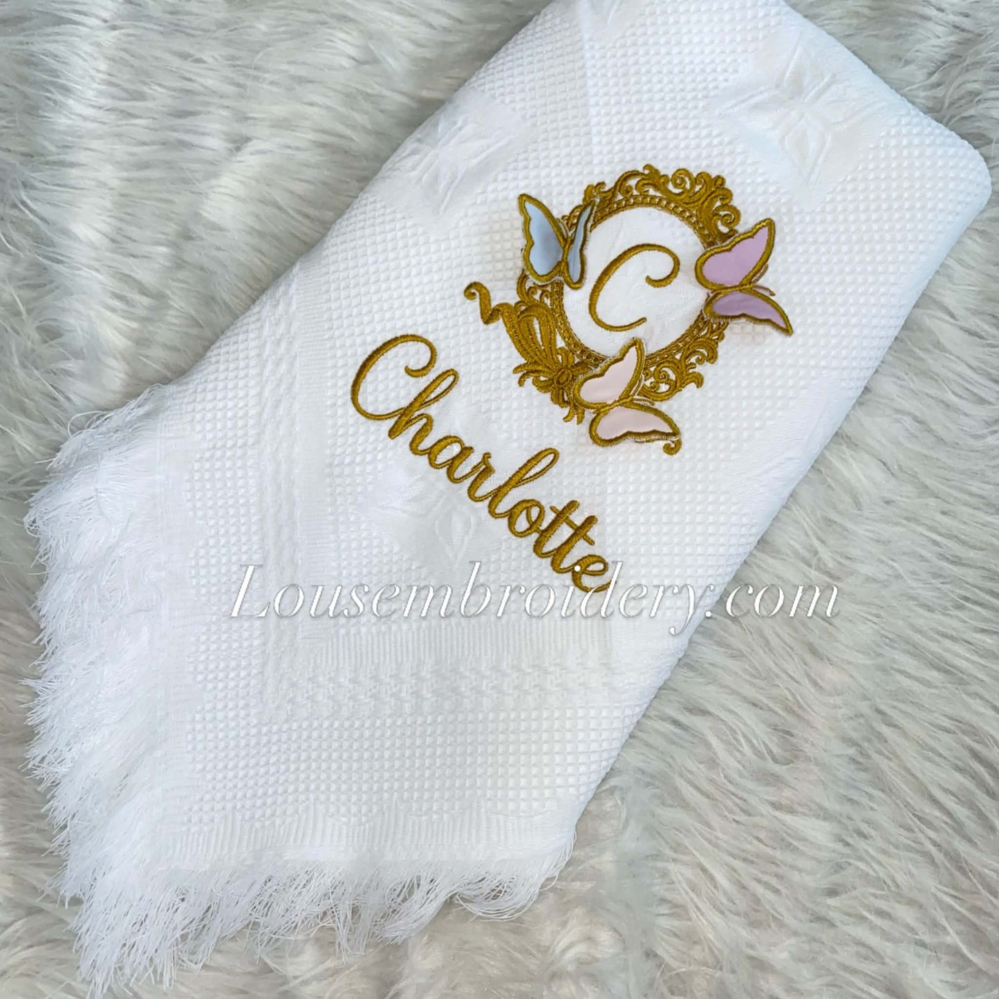 Butterfly shawl