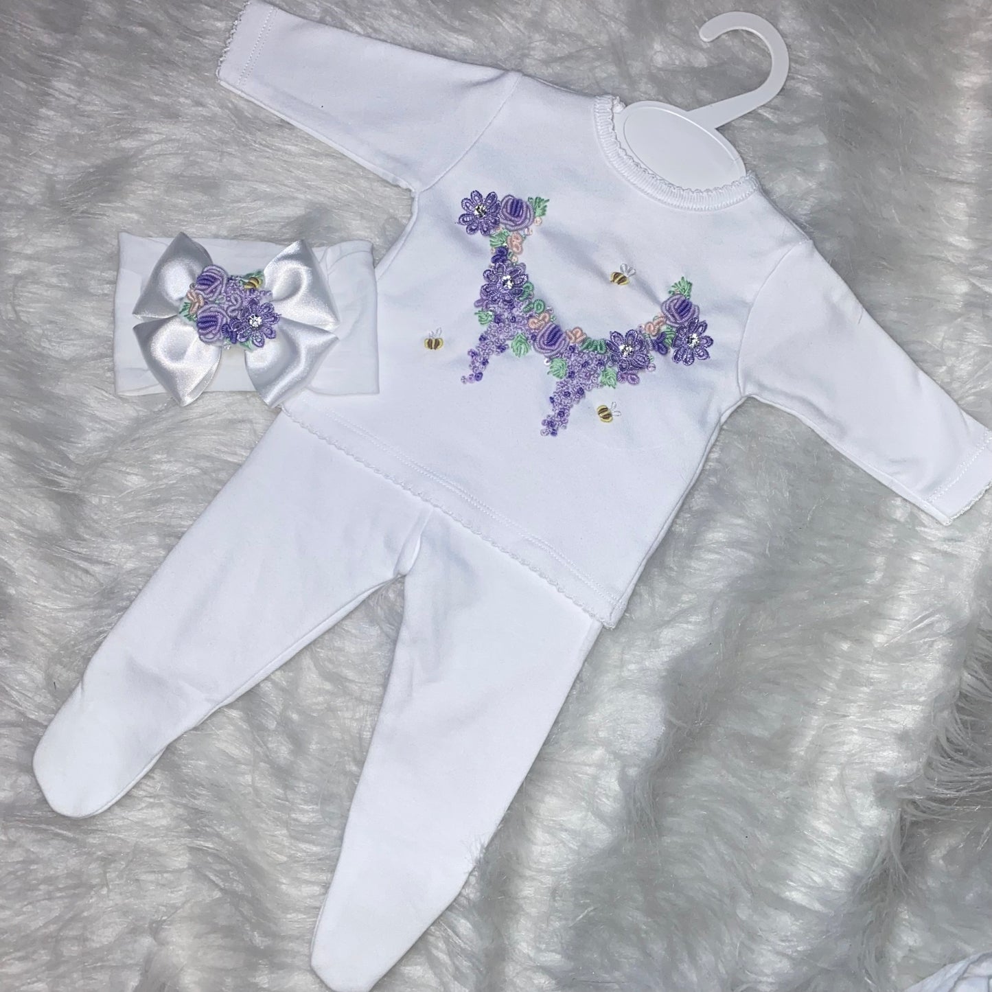 Girls hand embroidery set 1m