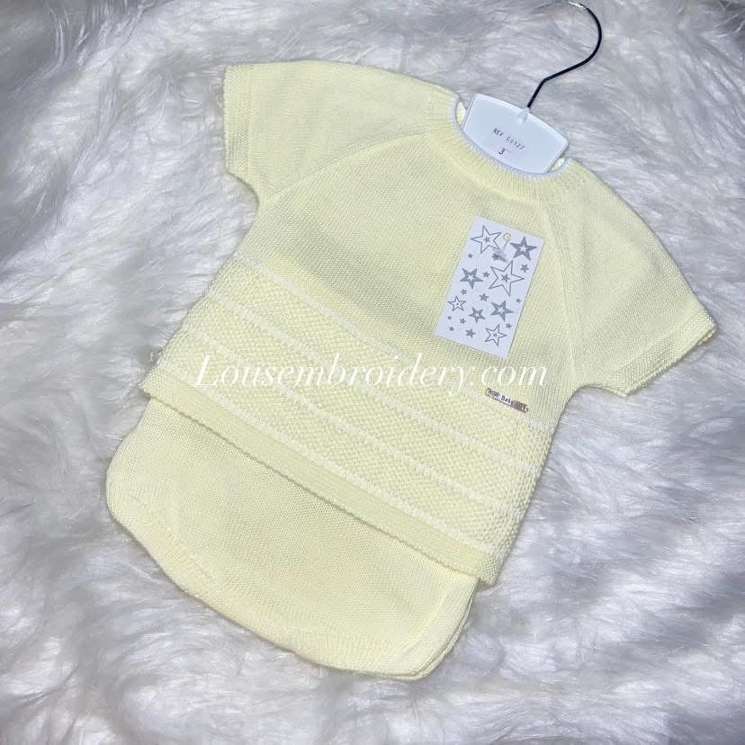 Boys lemon pant set