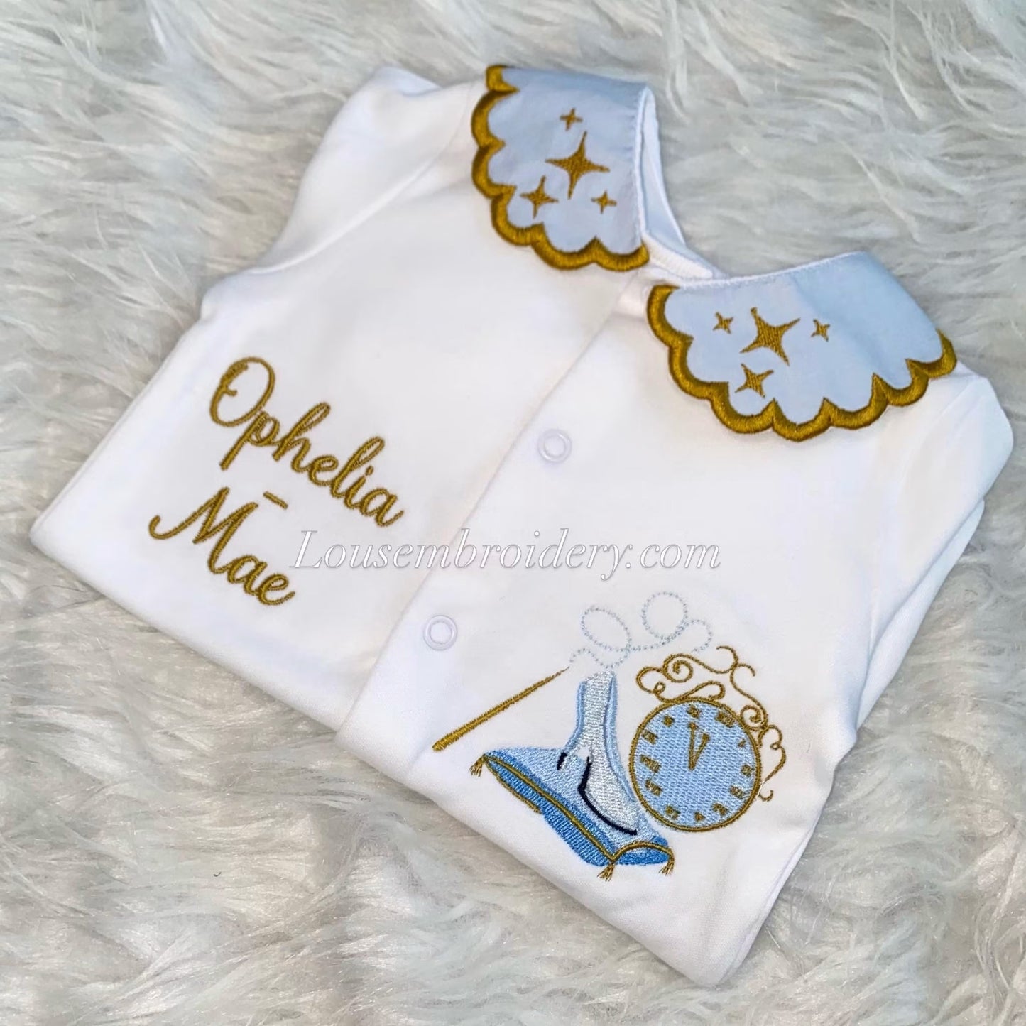 princess sleepsuit (JUST THE SLEEPSUIT) MADE TO ORDER