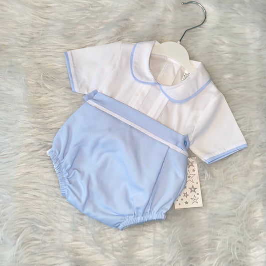 Boys blue two peice pant set