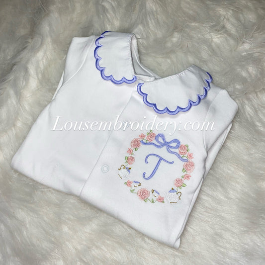 Fantasy pots babygrow (made to order)