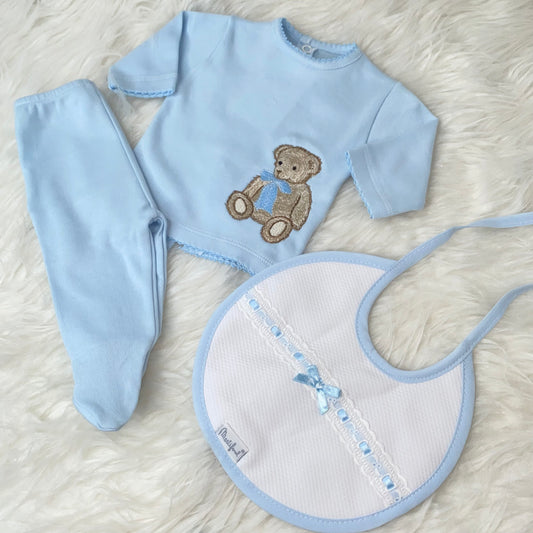 Bear set (two peice and bib)
