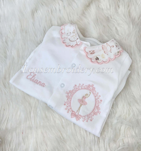 Ballerina babygrow
