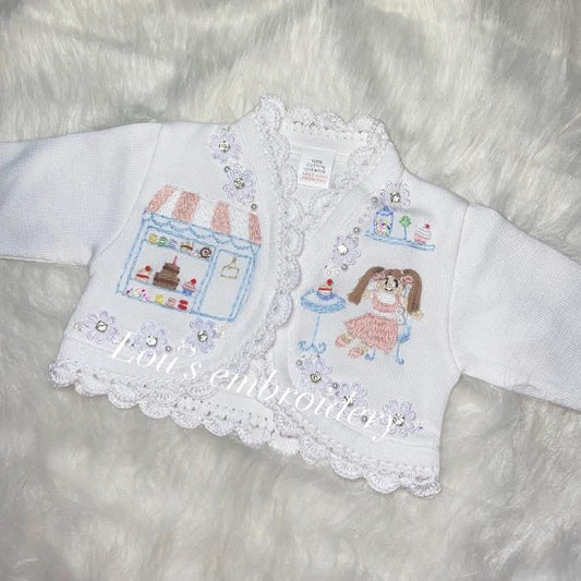 Dolly and cakes cardigan