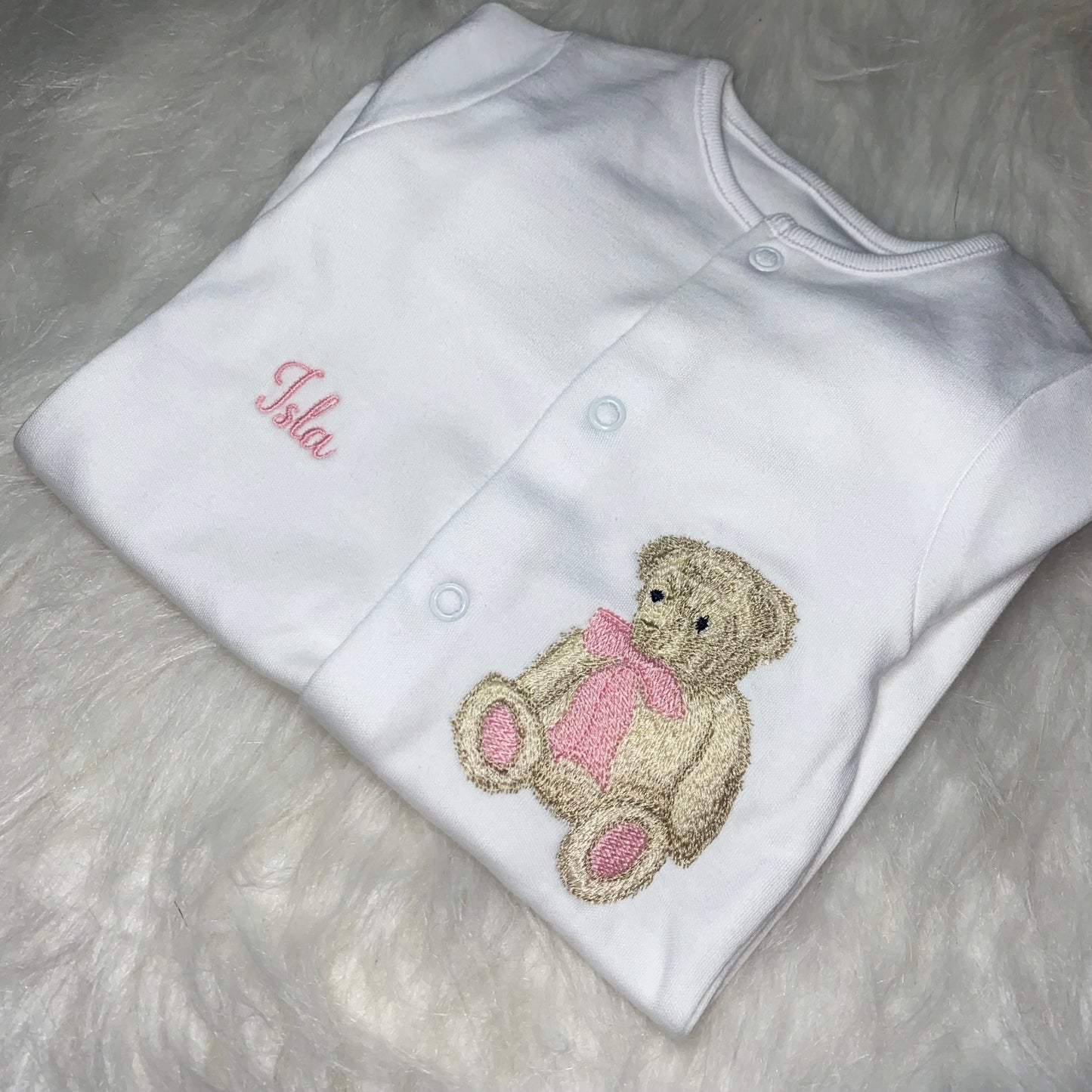 bear Babygrow (add what colour in notes)
