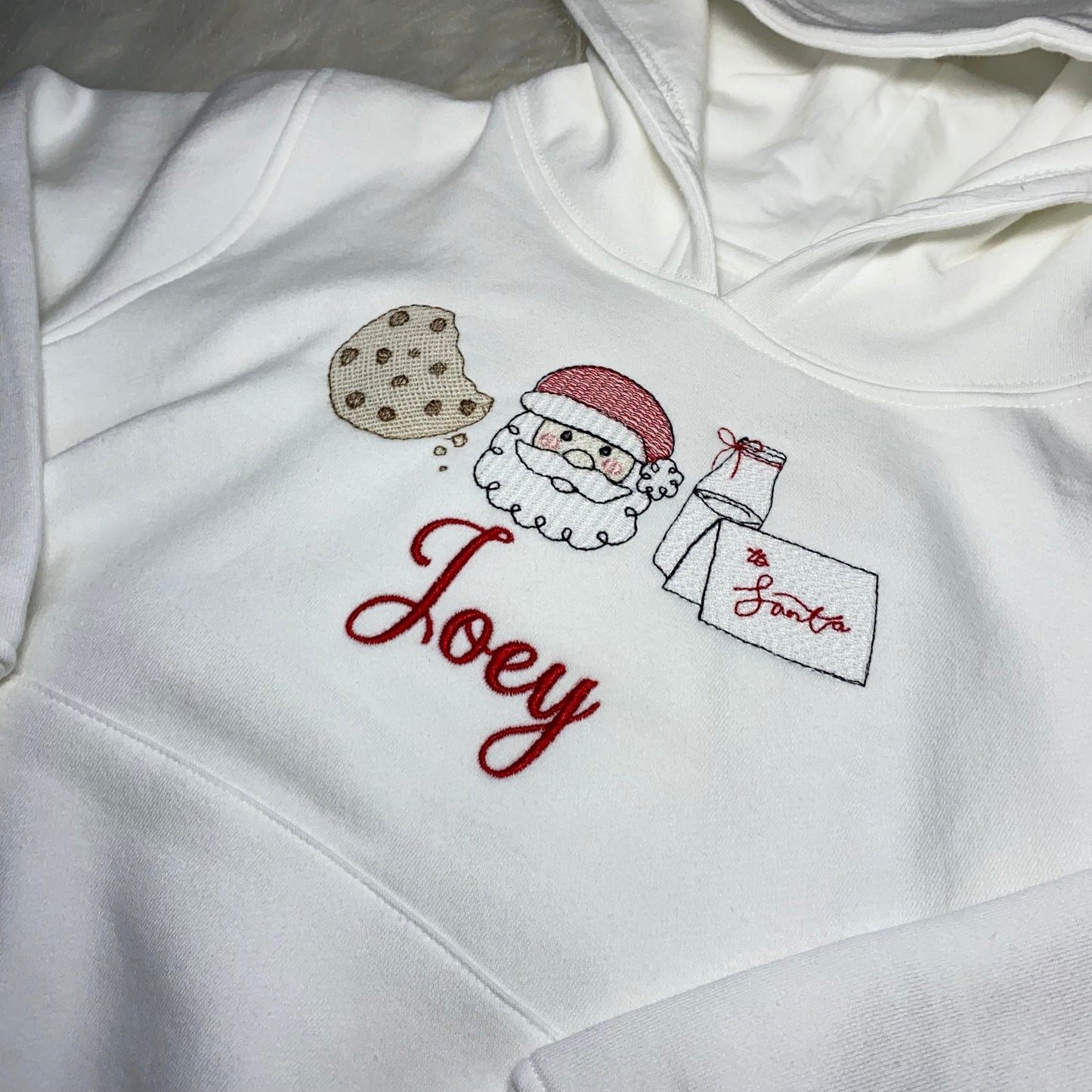 Milk and cookies hoodie (Leave name in order notes)