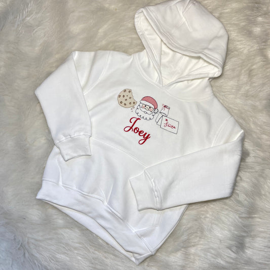 Milk and cookies hoodie (Leave name in order notes)