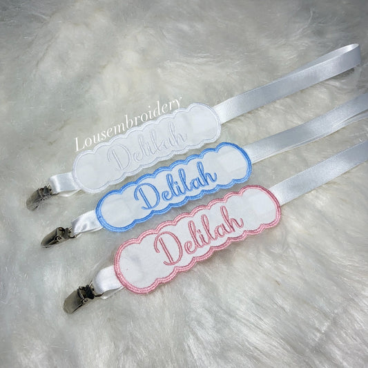 Dummy clip with name