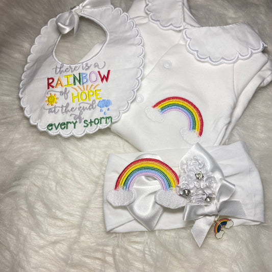 Rainbow baby set 🌈