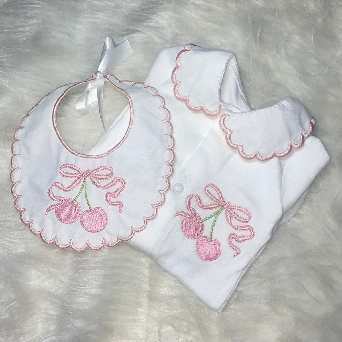 Pink cherry set (made to order)