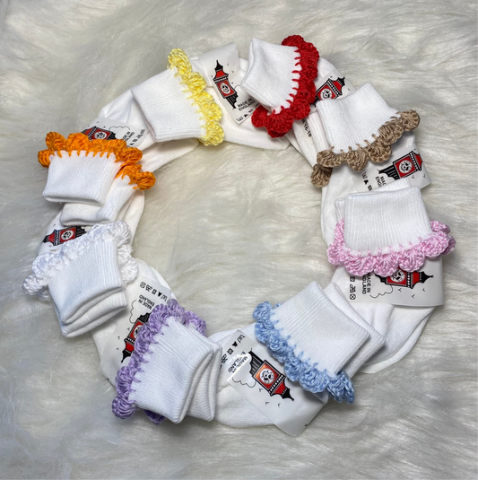 0-2.5 size shoe socks. Baby size in euro