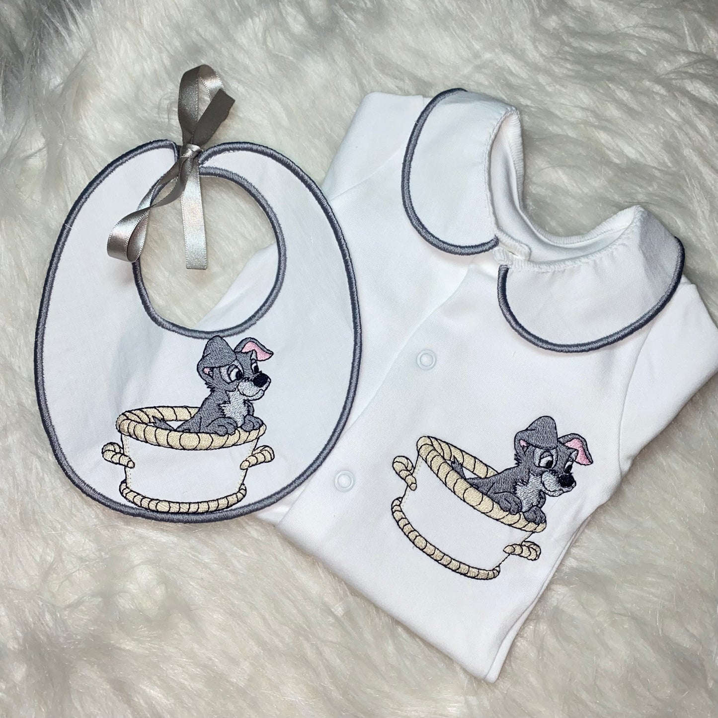 Boy dog in a box ( MADE TO ORDER)