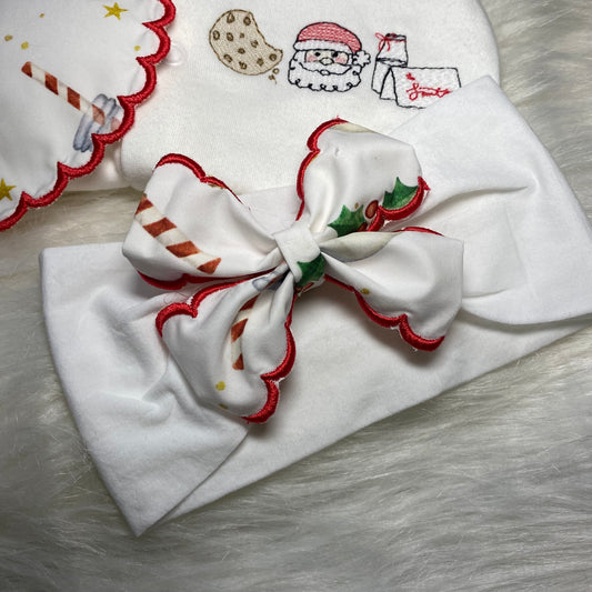 Milk and cookies matching headband
