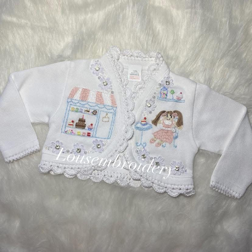 Dolly and cakes cardigan