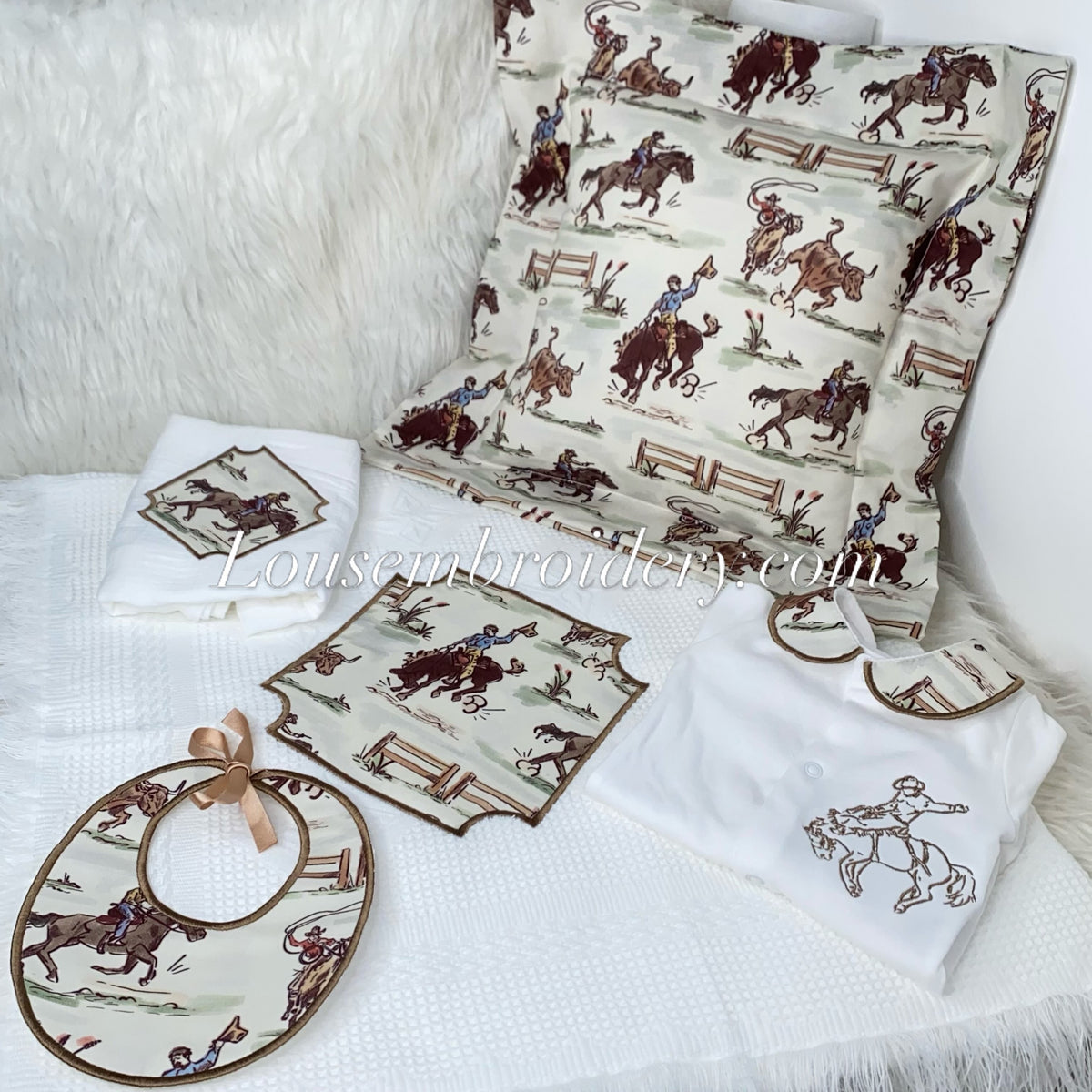 Cowboy hospital set - ready to post.