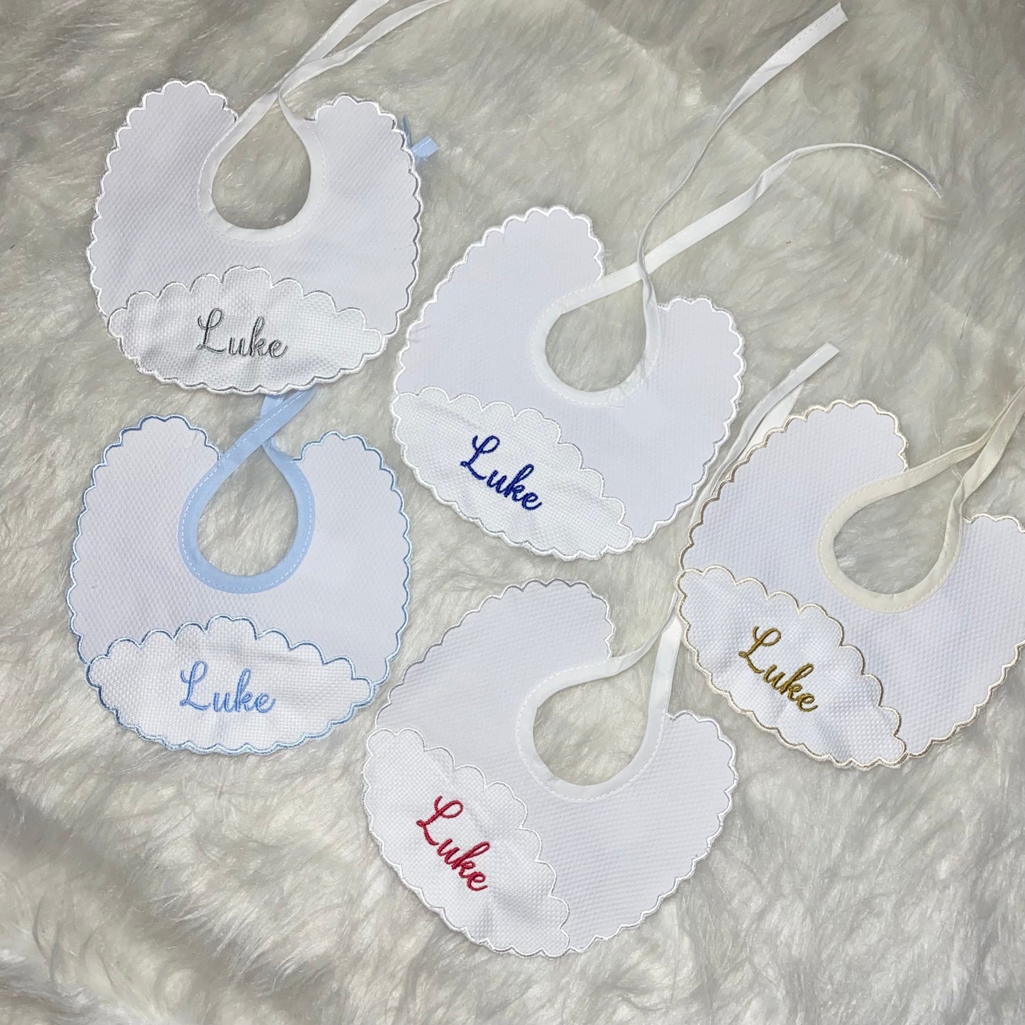 Bibs with personalisation