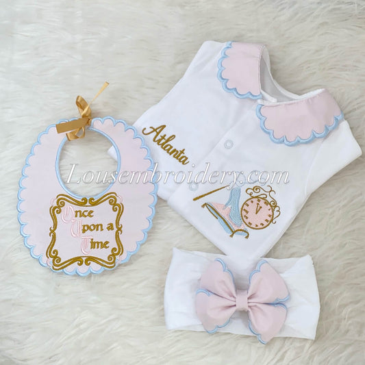 Cinderella blue and pink set (made to order)
