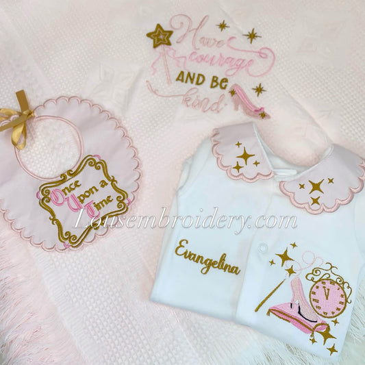Pink Cinderella set MADE TO ORDER