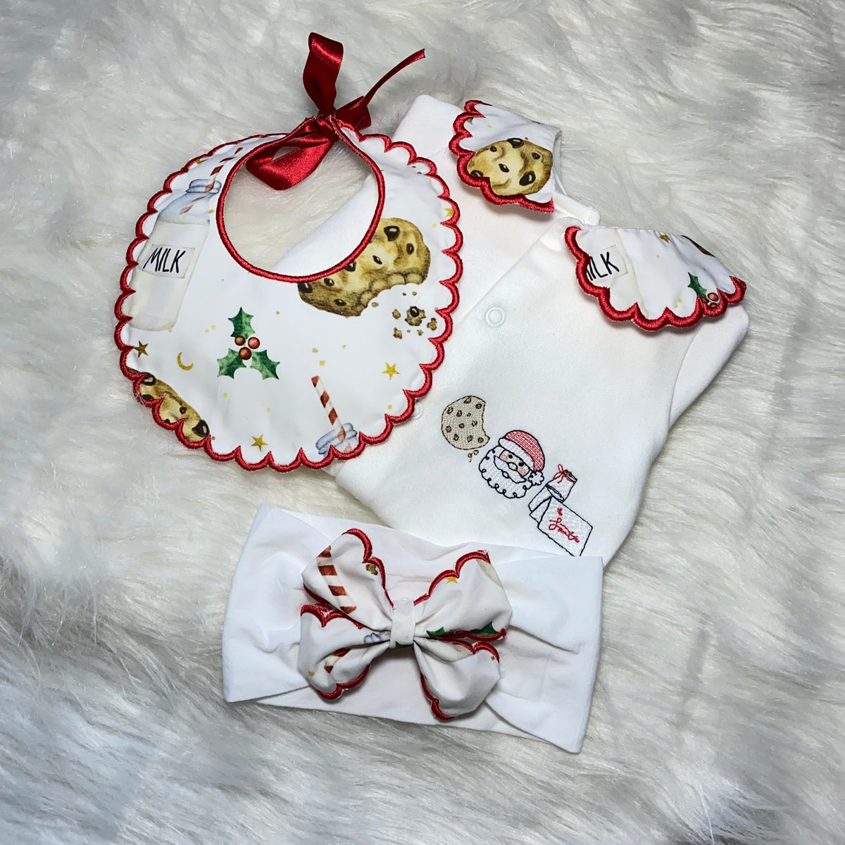 Milk and cookies set made to order  leave name in notes