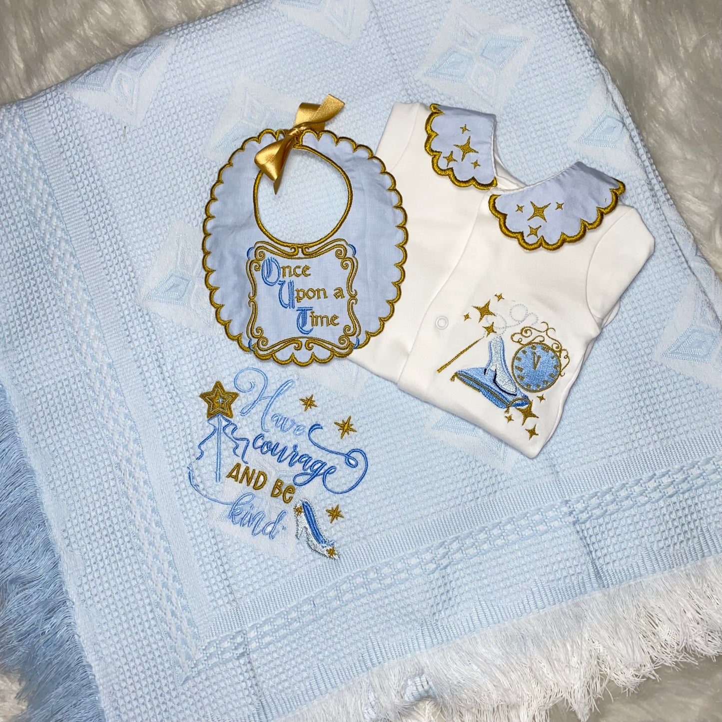 Blue Cinderella set MADE TO ORDER