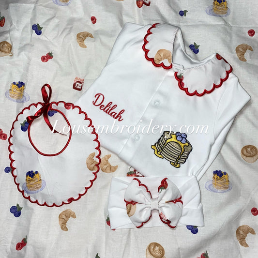 Viral breakfast pancake set 🥞 (made to order)