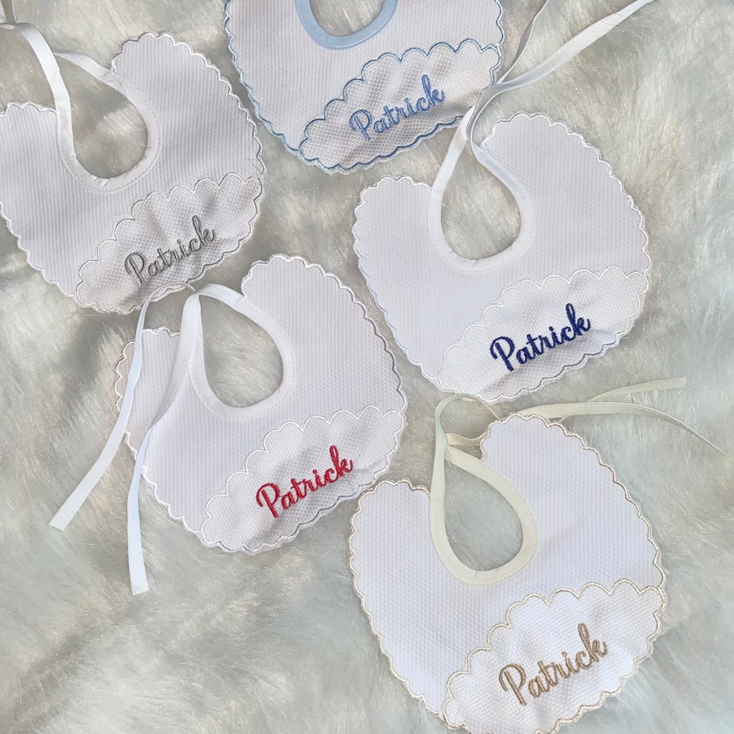 Bibs with personalisation